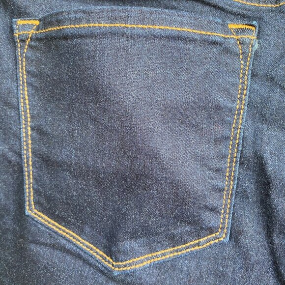 Old Navy Rockstar Women’s Super Skinny Jeans Sz 12 Short Dark Rinse Mid Rise 27" - Picture 11 of 12